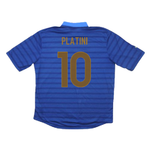 France 2012-13 Home Shirt (M) (Excellent) (PLATINI 10)_1