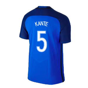 France 2016-17 Home Shirt (Good) (Kante 5)_1