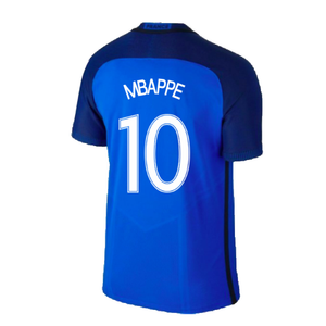 France 2016-17 Home Shirt (L) (Excellent) (MBAPPE 10)_1