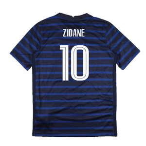 France 2020-21 Home Shirt (Mint) (Zidane 10)_1