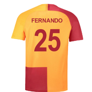 Galatasaray 2018-19 Home Shirt (2XL) (Excellent) (Fernando 25)_1