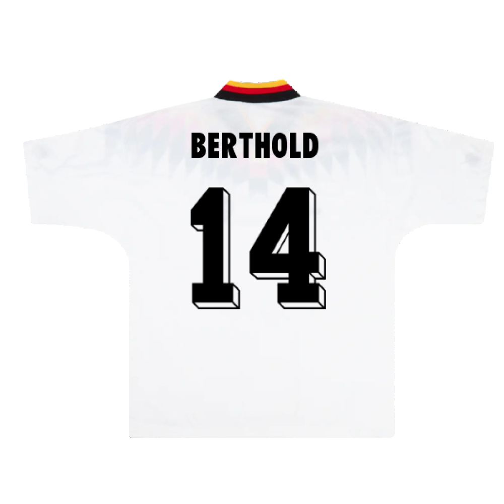 Germany 1994-96 Home Shirt (S) (Excellent) (BERTHOLD 14)_1
