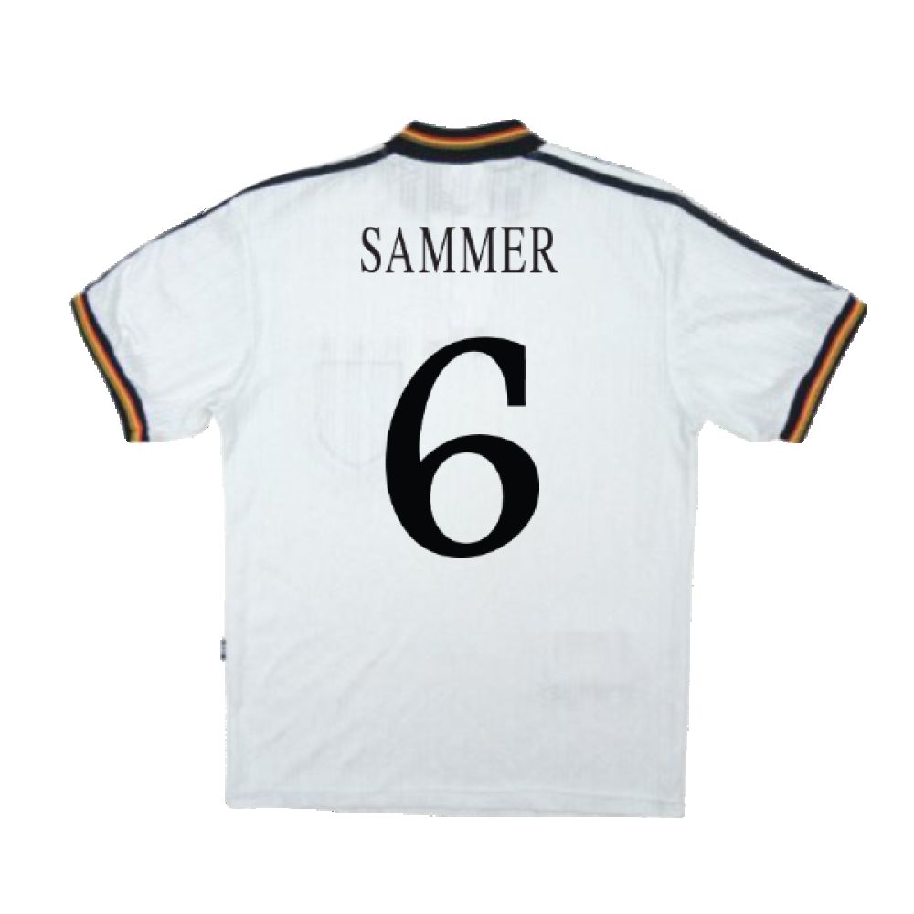 Germany 1996-98 Home Shirt (L) (Good) (Sammer 6)_1