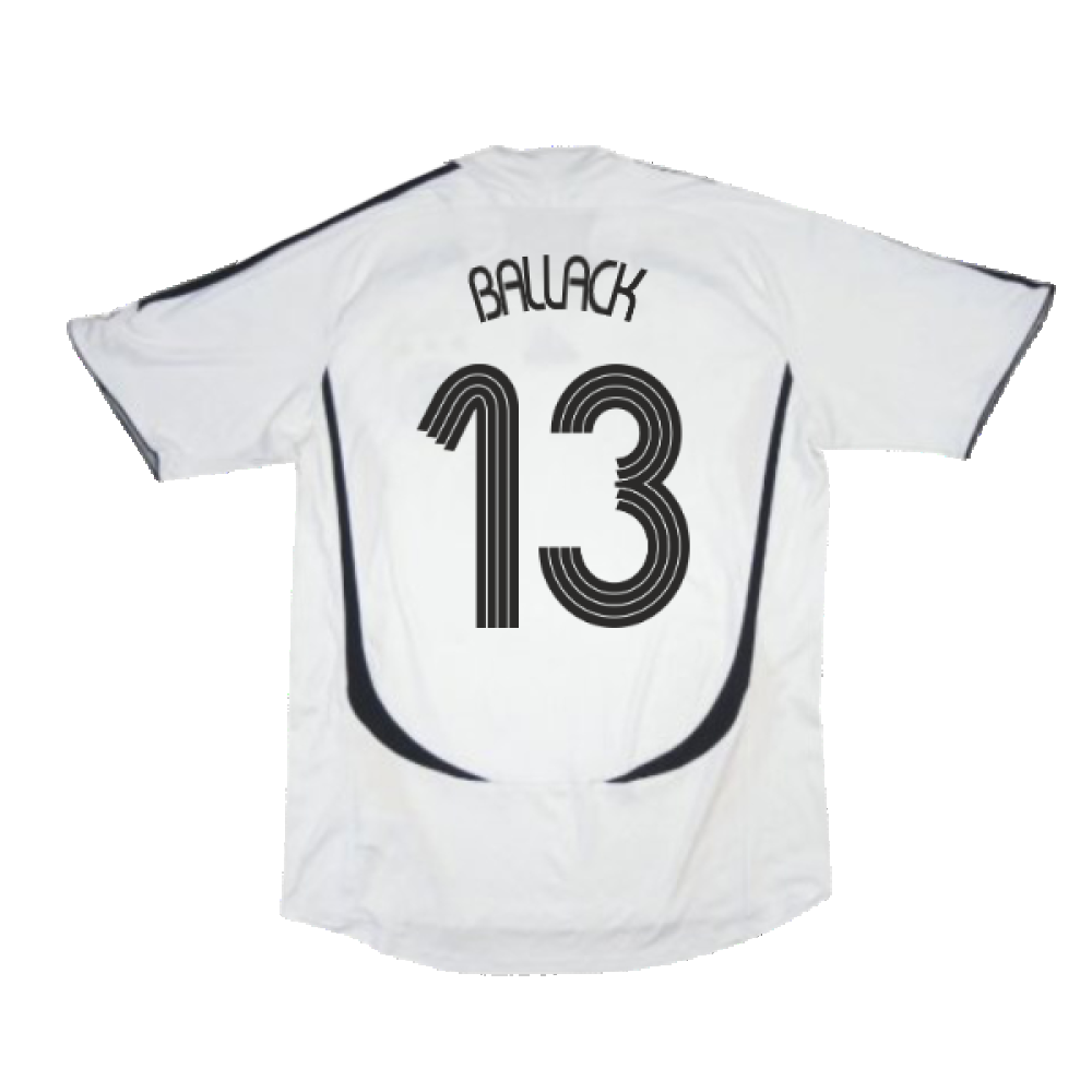 Germany 2006-08 Home Shirt (Very Good) (Ballack 13)_1