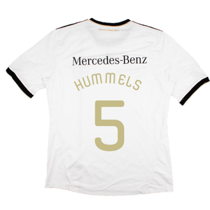 Germany 2010-11 Home Shirt with Mercedes Sponsor (XL) (HUMMELS 5) (Good)_1