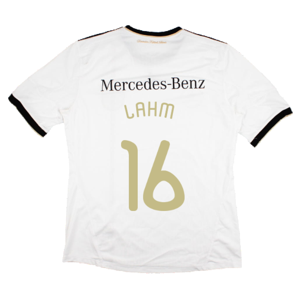 Germany 2010-11 Home Shirt with Mercedes Sponsor (L) (LAHM 16) (Very Good)_1
