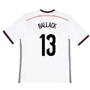 Germany 2014-15 Home Shirt (S) (Good) (Ballack 13)_1