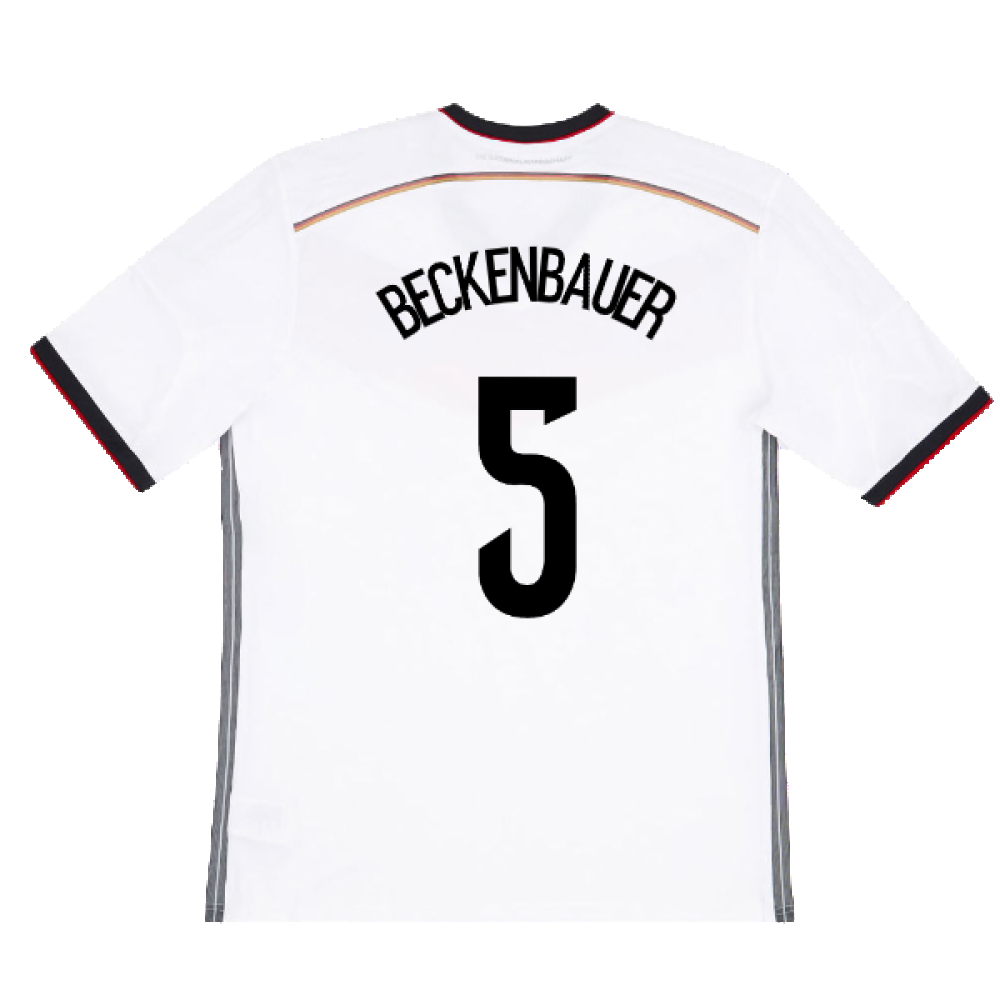 Germany 2014-15 Home Shirt (S) (Good) (Beckenbauer 5)_1