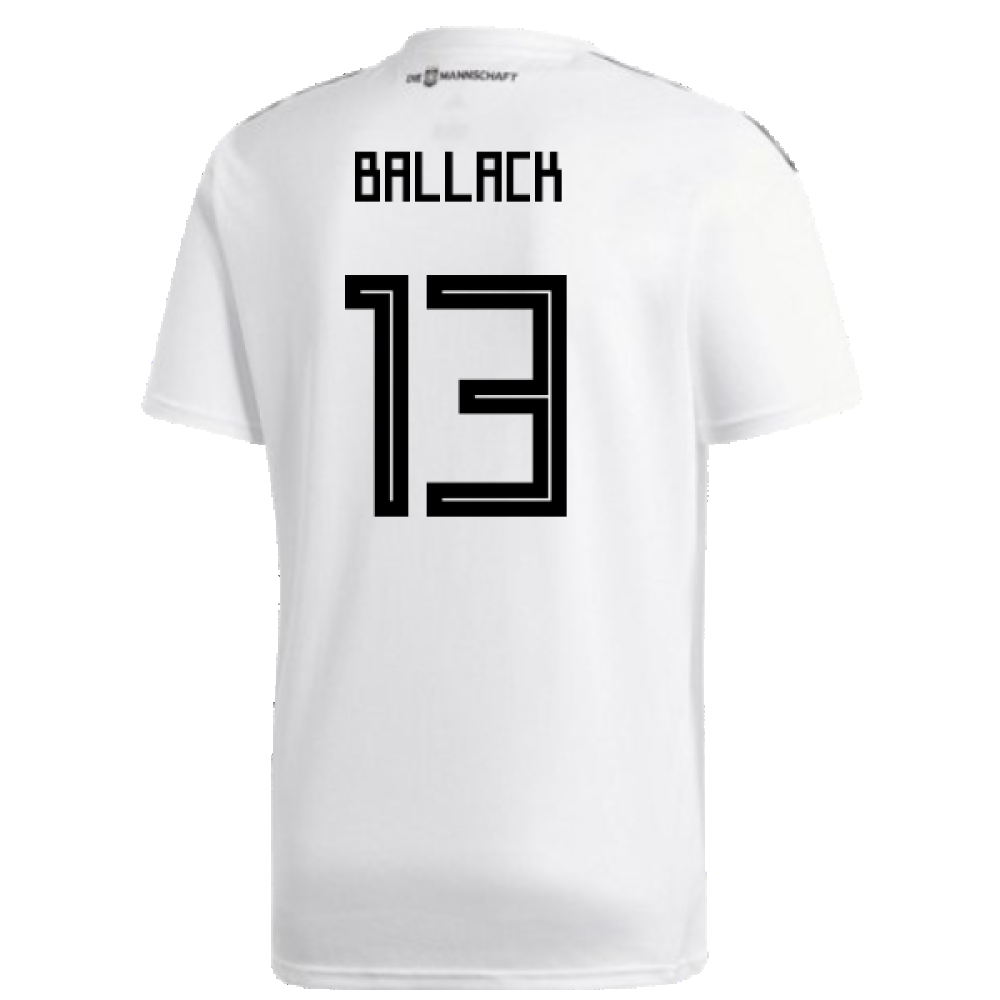 Germany 2018-19 Home Shirt (L) (Fair) (Ballack 13)_1