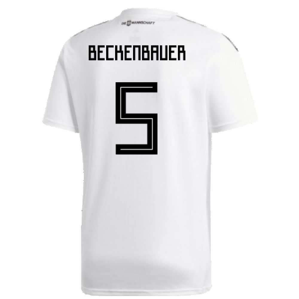 Germany 2018-19 Home Shirt (XL) (Good) (Beckenbauer 5)_1