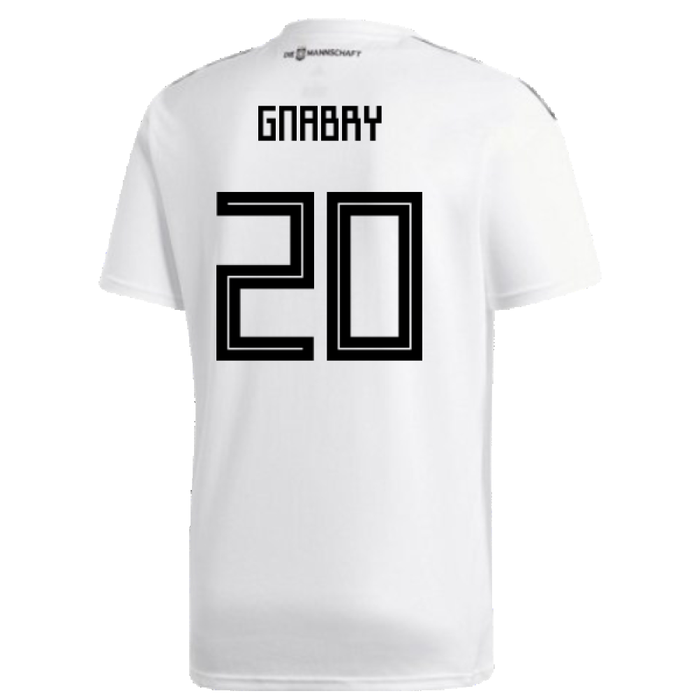 Germany 2018-19 Home Shirt (XL) (Good) (Gnabry 20)_1