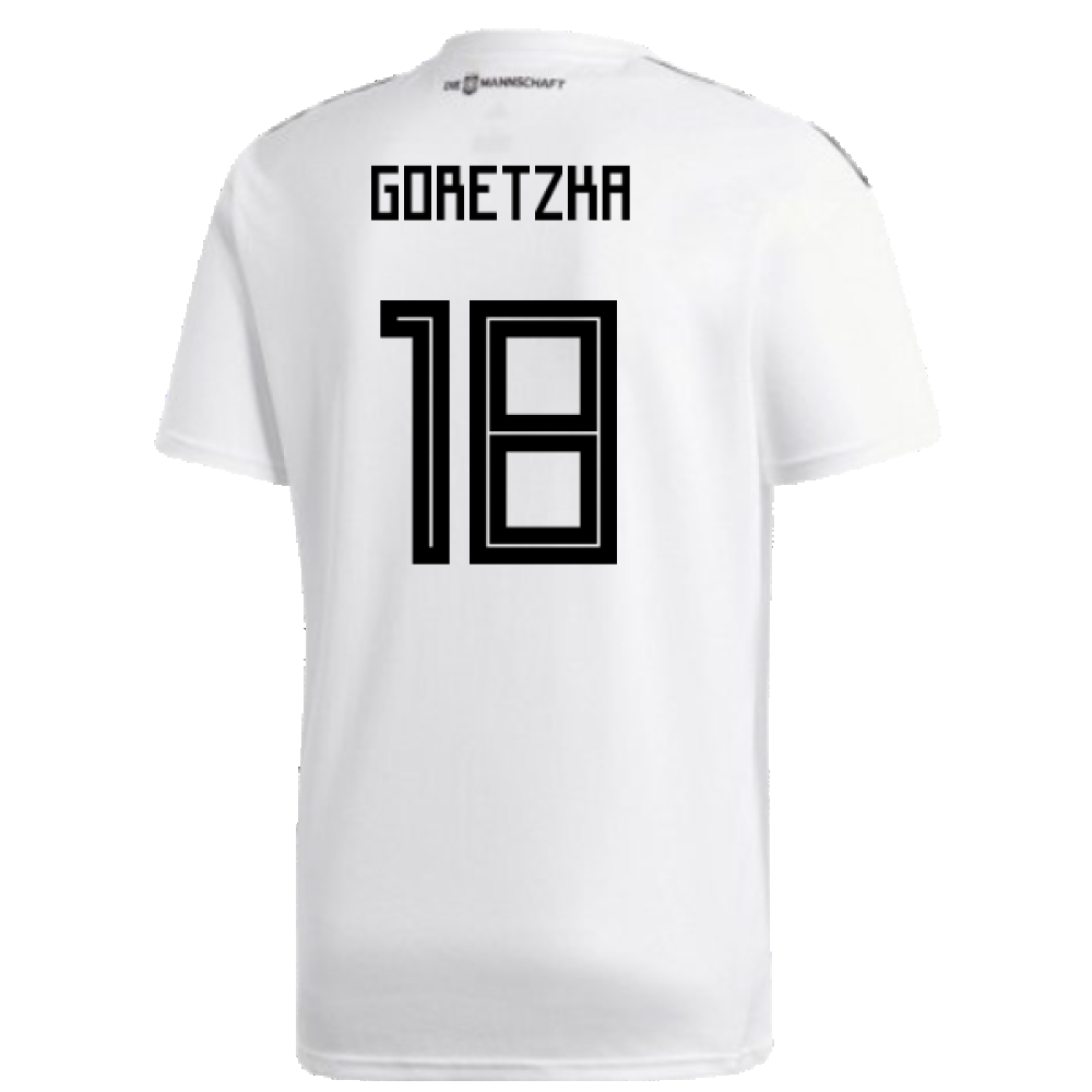 Germany 2018-19 Home Shirt (XL) (Good) (Goretzka 18)_1