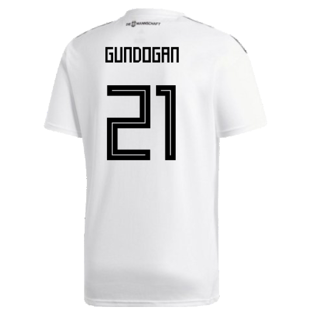 Germany 2018-19 Home Shirt (L) (Very Good) (Gundogan 21)_1