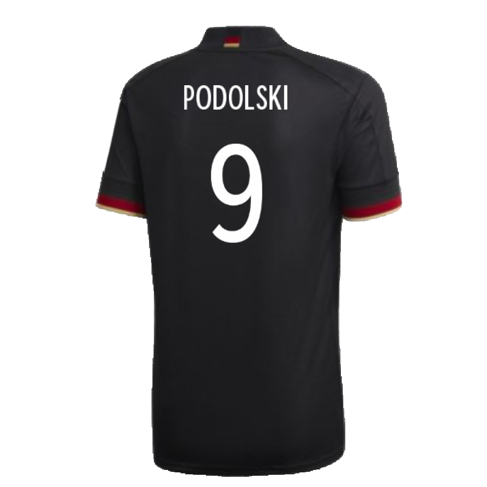 Germany 2020-21 Away Shirt (S) (Mint) (PODOLSKI 9)_1