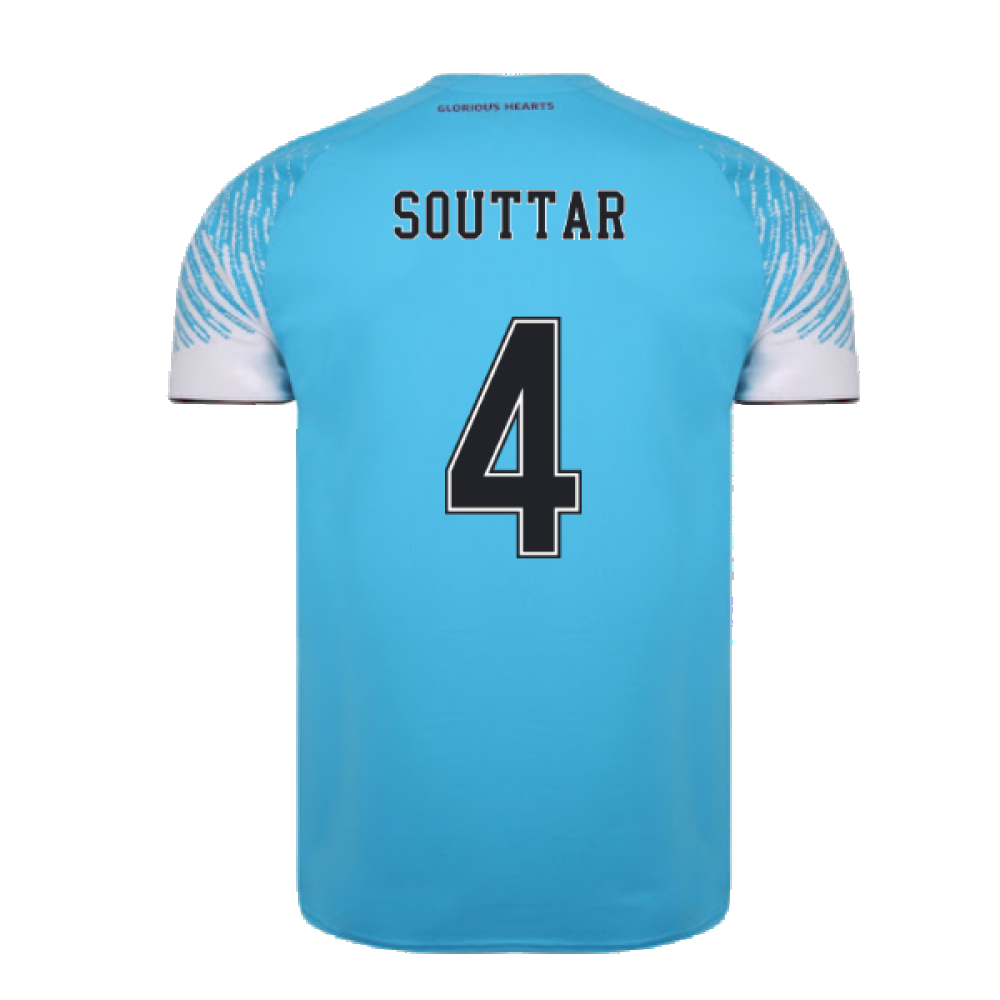 Hearts 2020-21 Away Shirt (S) (Souttar 4) (Mint)_1
