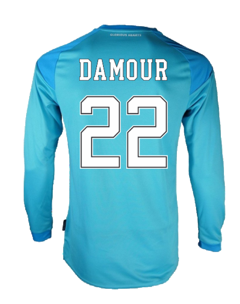 Hearts 2020-21 GK Home Long Sleeve Shirt (L) (Damour 22) (Excellent)_1