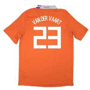 Holland 2008-10 Home Shirt (Very Good) (Van Der Vaart 23)_1