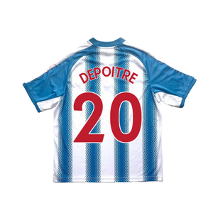 Huddersfield 2017-18 Home Shirt (Mint) (Depoitre 20)_1