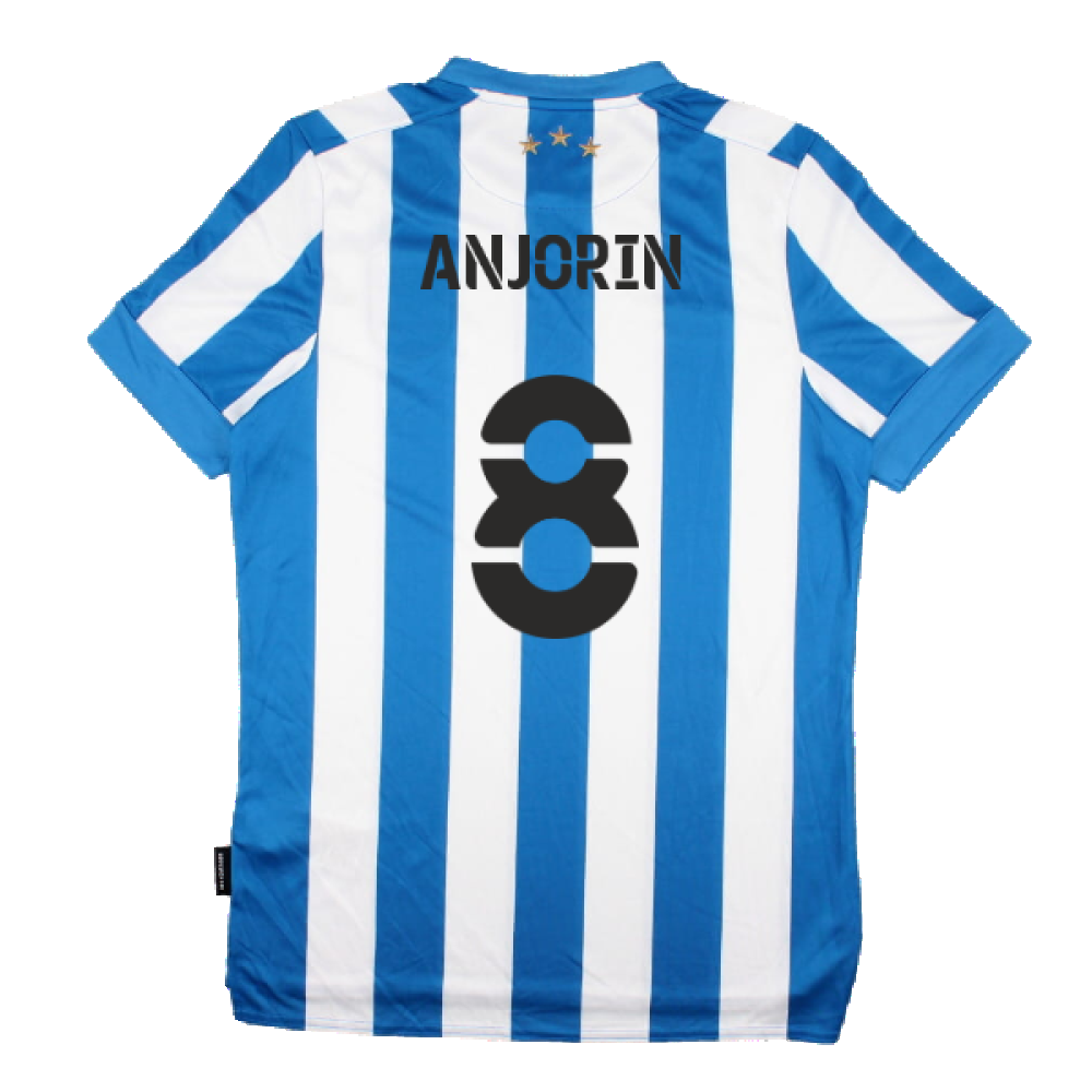 Huddersfield 2021-22 Home Shirt (Sponsorless) (M) (ANJORIN 8) (Mint)_1