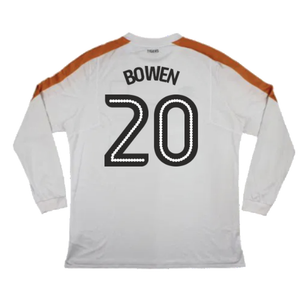 Hull City 2017-18 Long Sleeve Away Shirt (XXL) (Excellent) (Bowen 20)_1