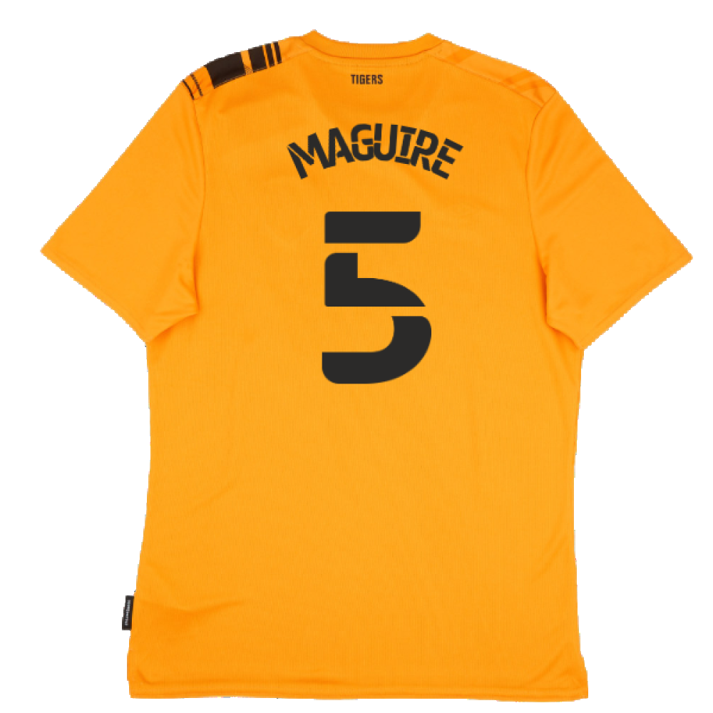 Hull City 2021-22 Home Shirt (Sponsorless) (L) (Excellent) (Maguire 5)_1