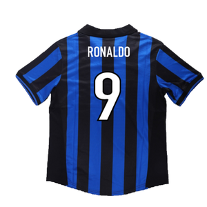 Inter Milan 1998-1999 Home Shirt (M) (Very Good) (RONALDO 9)_1