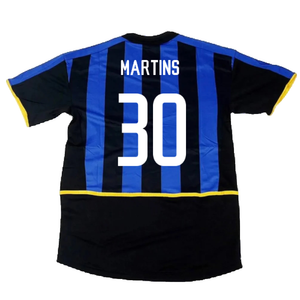 Inter Milan 2002-03 Home Shirt (Very Good) (Martins 30)_1