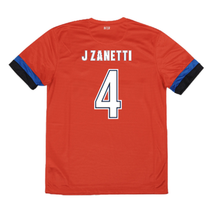 Inter Milan 2012-13 Away Shirt (Excellent) (J ZANETTI 4)_1