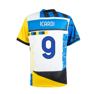 Inter Milan 2020-21 Fourth Shirt (L) (ICARDI 9) (Excellent)_1