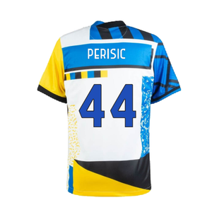 Inter Milan 2020-21 Fourth Shirt (L) (PERISIC 44) (Excellent)_1