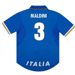 Italy 1996-97 Home Shirt (Very Good) (MALDINI 3)_1