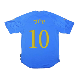 Italy 2004-06 Home Shirt (XL) (Fair) (Totti 10)_1