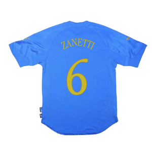 Italy 2004-06 Home Shirt (XL) (Good) (Zanetti 6)_1