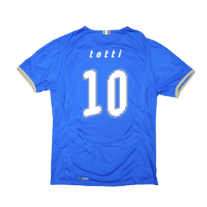 Italy 2008-09 Home Shirt (Good) (Totti 10)_1