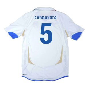 Italy 2010-11 Away Shirt (L) (Very Good) (Cannavaro 5)_1