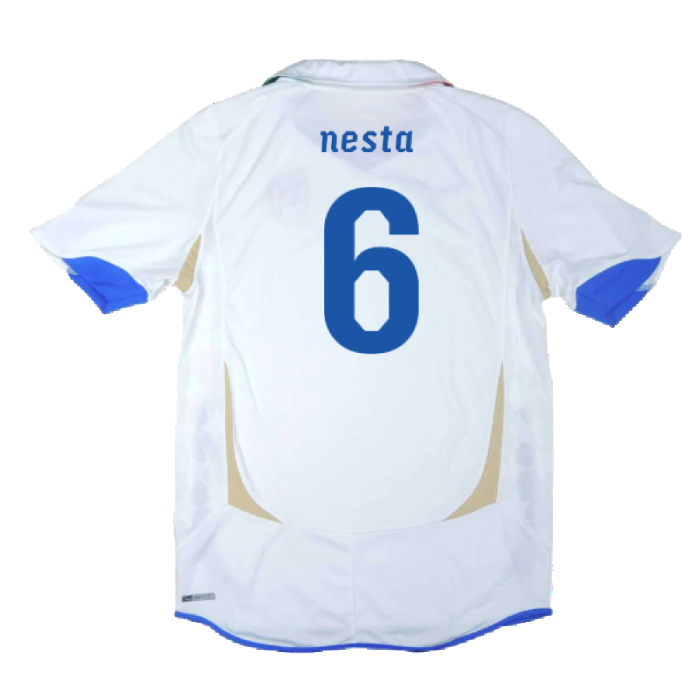 Italy 2010-11 Away Shirt (L) (Very Good) (Nesta 6)_1