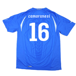 Italy 2010-11 Home Shirt (XL) (Very Good) (Camoranesi 16)_1