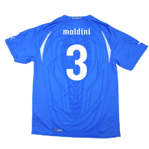 Italy 2010-11 Home Shirt (xl) (Good) (Maldini 3)_1