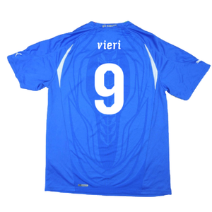 Italy 2010-11 Home Shirt (XL) (Very Good) (Vieri 9)_1