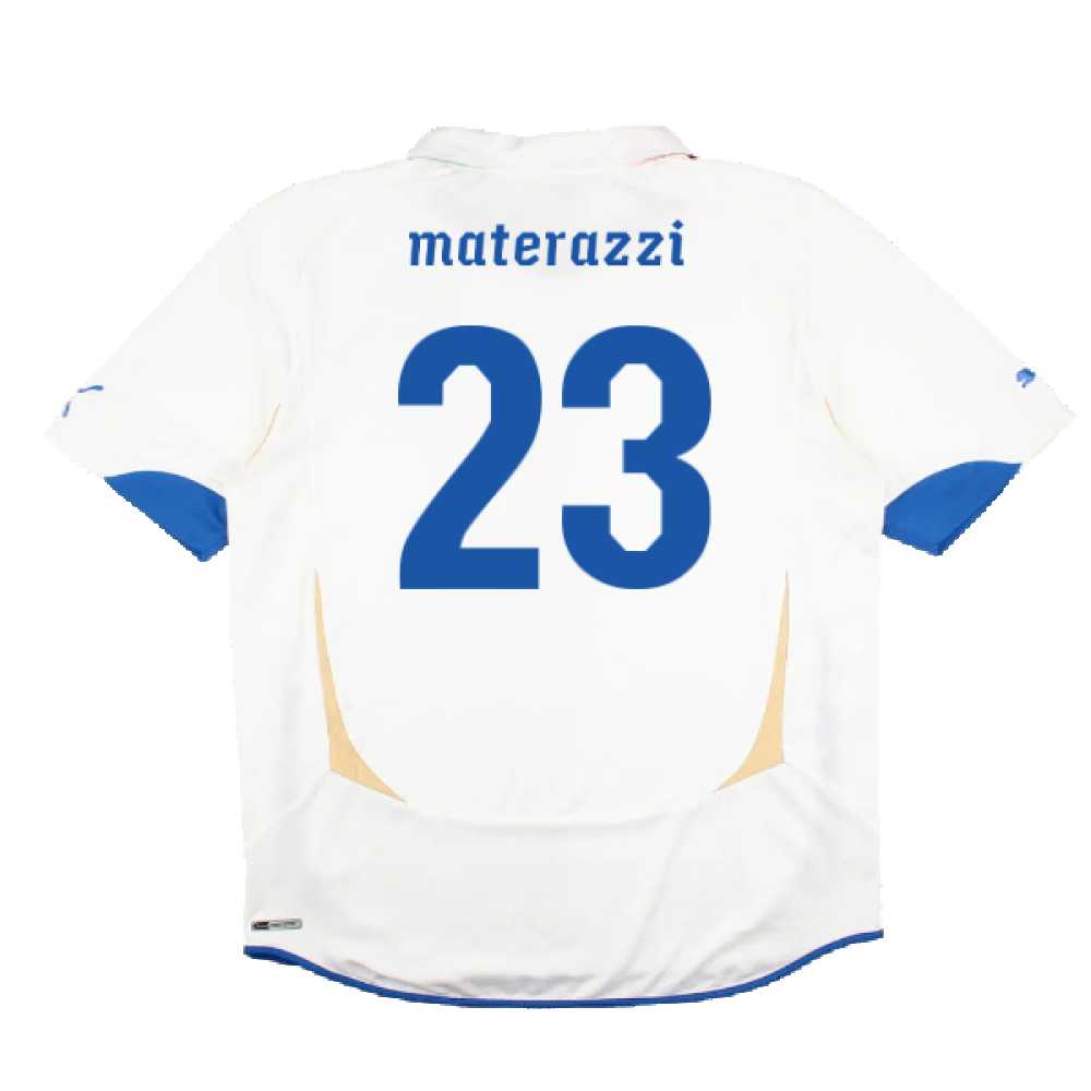 Italy 2010-12 Away Shirt (M) (Fair) (Materazzi 23)_1