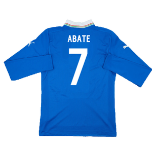 Italy 2012-13 Home Long Sleeve Shirt (S) (Fair) (Abate 7)_1