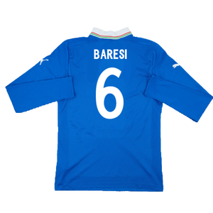 Italy 2012-13 Home Long Sleeve Shirt (S) (Fair) (BARESI 6)_1