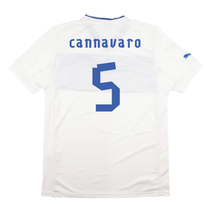 Italy 2012-14 Away Shirt (L) (Very Good) (CANNAVARO 5)_1