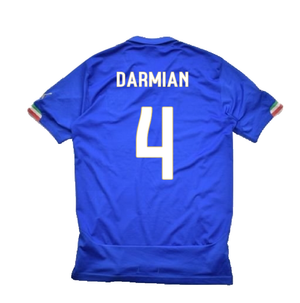 Italy 2014-15 Home Shirt (S) (Fair) (Darmian 4)_1