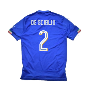 Italy 2014-16 Home (L) (DE SCIGLIO 2) (Very Good)_1