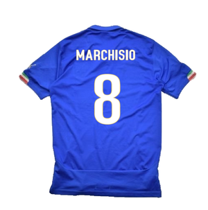 Italy 2014-16 Home Shirt (M) (Good) (Marchisio 8)_1