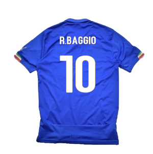 Italy 2014-16 Home Shirt (XL) (Excellent) (R.Baggio 10)_1