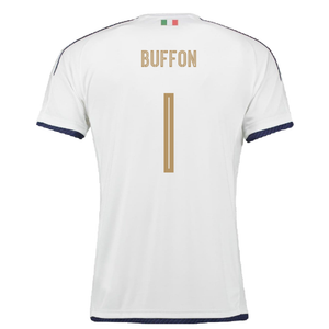 Italy 2016-17 Away Shirt (L) (Very Good) (Buffon 1)_1