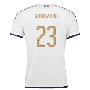 Italy 2016-17 Away Shirt (M) (Excellent) (Gabbiadini 23)_1