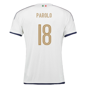 Italy 2016-17 Away Shirt (Excellent) (Parolo 18)_1